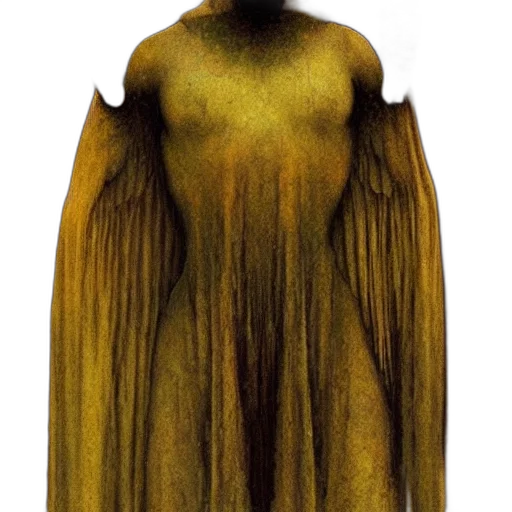 dress, hair, jacket, creature transparent PNG cut-out
