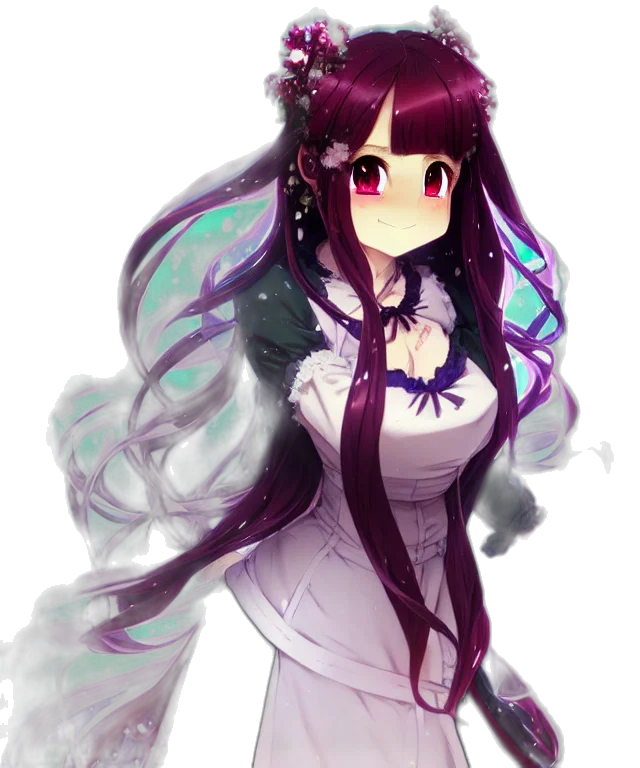 dress, staff, crown, face transparent PNG cut-out