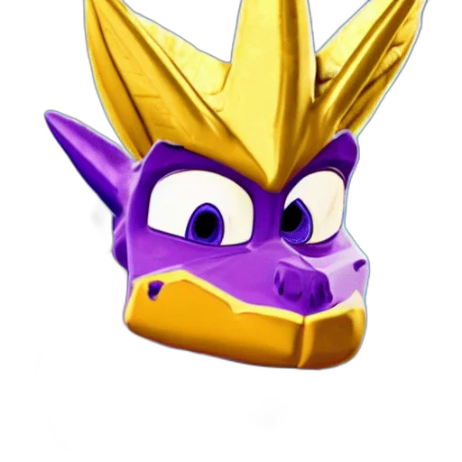 crown, dragon, mask, hat transparent PNG cut-out