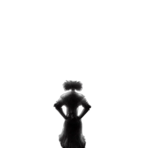 dress, crown, hair, robot transparent PNG cut-out