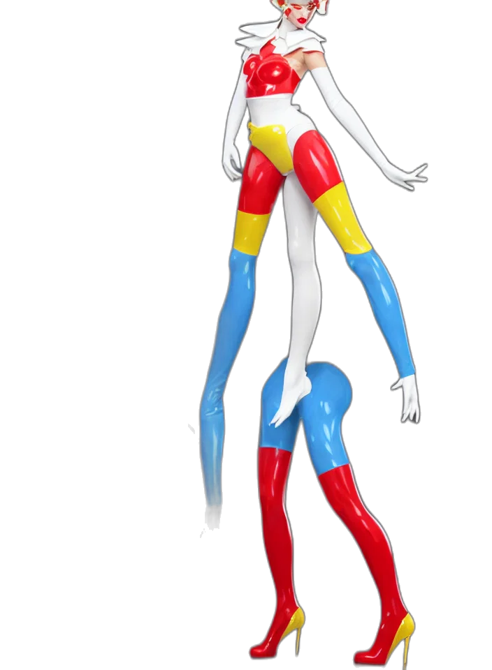 staff, robot, concept art, 3d render transparent PNG cut-out