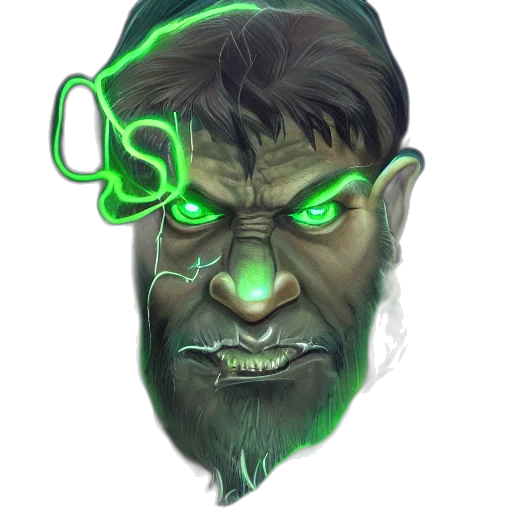 face, mask, staff, concept art transparent PNG cut-out