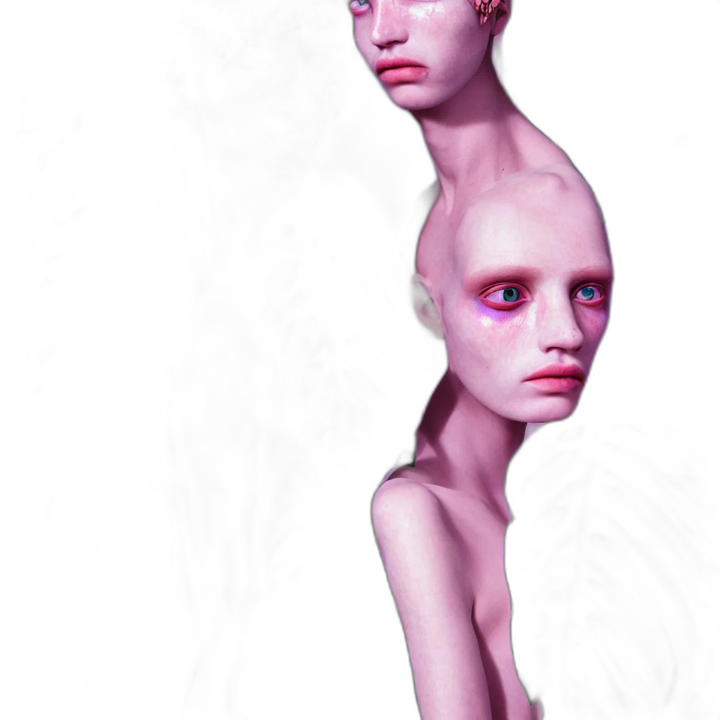 face, mask, creature, robot transparent PNG cut-out