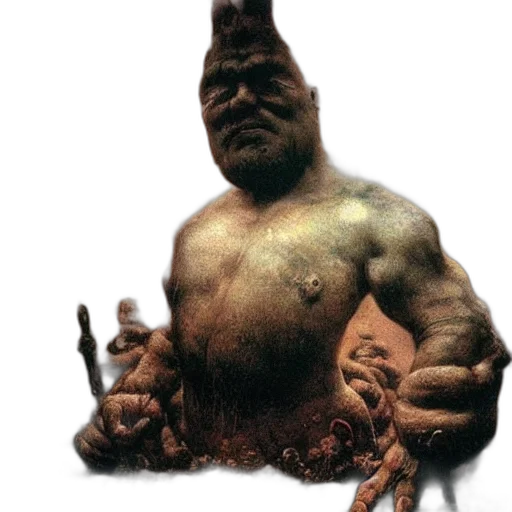 creature, animal, staff, face transparent PNG cut-out