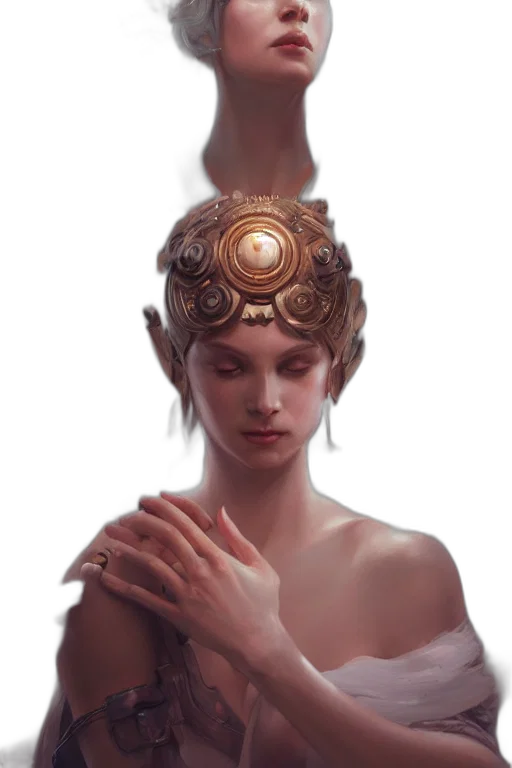 crown, jewelry, mask, face transparent PNG cut-out