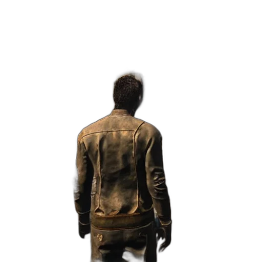 jacket, robot, creature, weapon transparent PNG cut-out