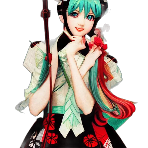 staff, weapon, fantasy art, anime transparent PNG cut-out