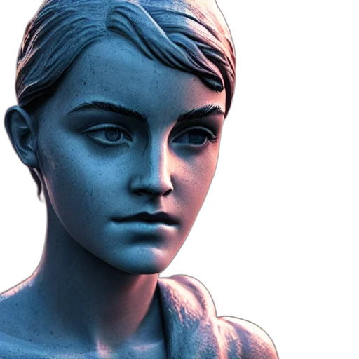 face, jewelry, 3d render, photorealistic transparent PNG cut-out
