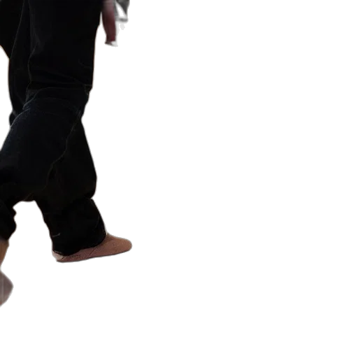 shoes, staff, jacket, hat transparent PNG cut-out