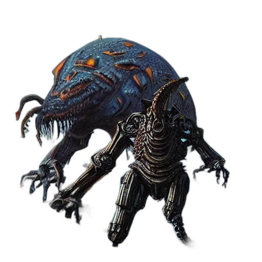 creature, dragon, robot, animal transparent PNG cut-out