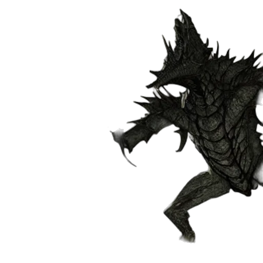 dragon, creature, mask, staff transparent PNG cut-out