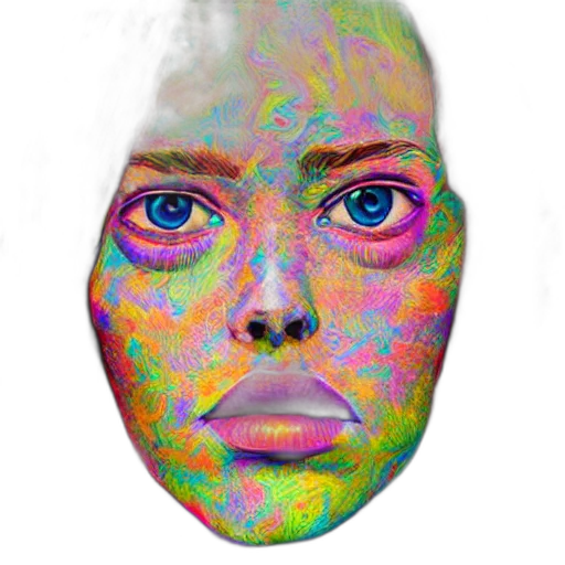 mask, face, robot, creature transparent PNG cut-out
