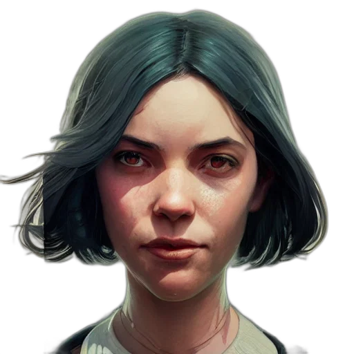 face, mask, staff, creature transparent PNG cut-out
