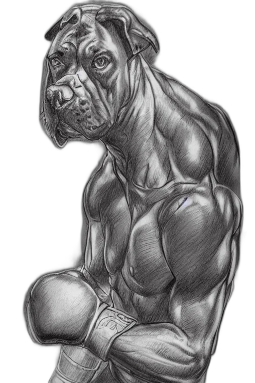 creature, animal, face, pencil sketch transparent PNG cut-out