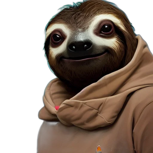 jacket, animal, staff, creature transparent PNG cut-out