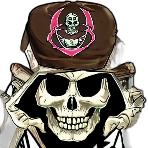 hat, jewelry, staff, cartoon transparent PNG cut-out