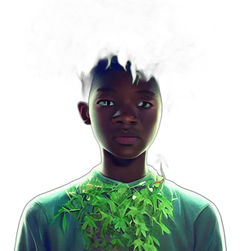face, crown, creature, tree transparent PNG cut-out