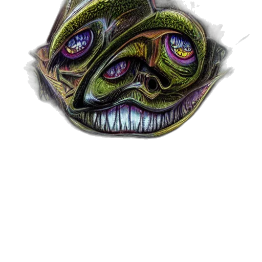 mask, creature, face, hat transparent PNG cut-out