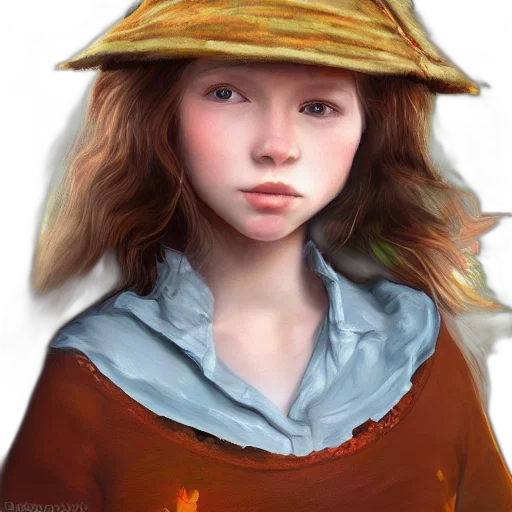 hat, face, dragon, staff transparent PNG cut-out