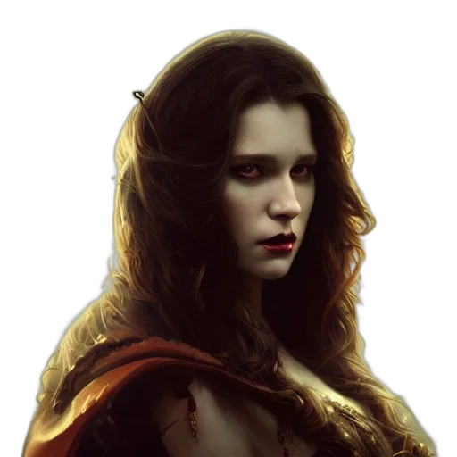 crown, face, fantasy art, photorealistic transparent PNG cut-out