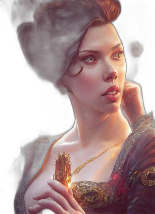 crown, face, dress, fantasy art transparent PNG cut-out