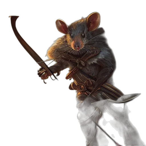 animal, weapon, staff, sword transparent PNG cut-out