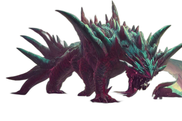 dragon, creature, animal, weapon transparent PNG cut-out