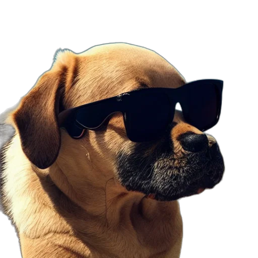 animal, staff, jacket, hat transparent PNG cut-out
