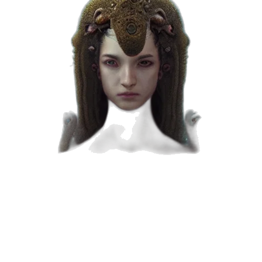 crown, mask, face, staff transparent PNG cut-out
