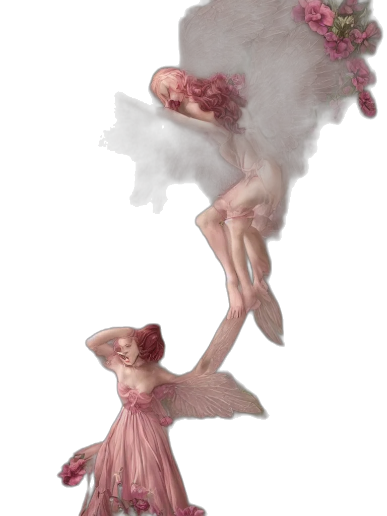 creature, dress, concept art, 3d render transparent PNG cut-out