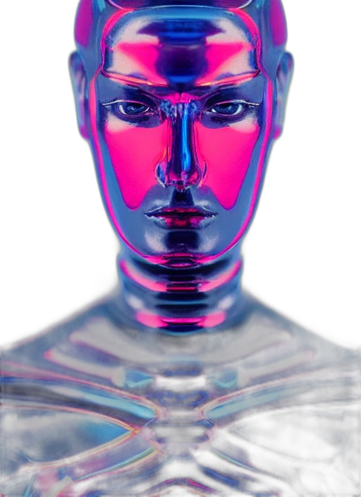 robot, face, mask, jewelry transparent PNG cut-out