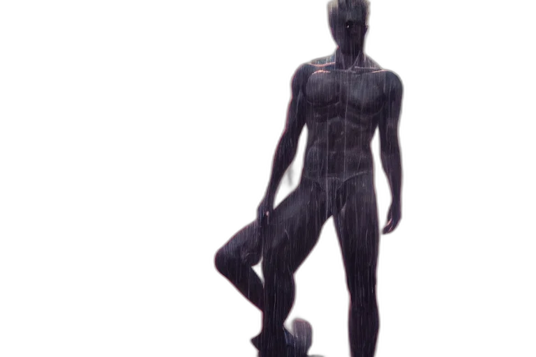 robot, creature, staff, animal transparent PNG cut-out