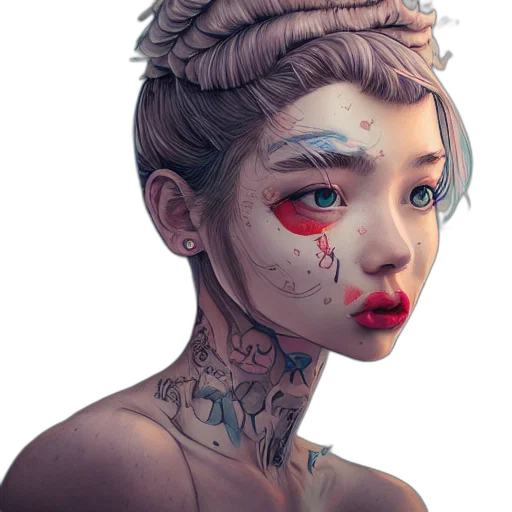 face, mask, creature, jewelry transparent PNG cut-out