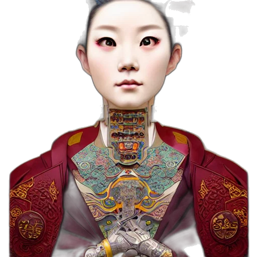 face, mask, jewelry, staff transparent PNG cut-out