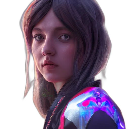 jacket, robot, face, dress transparent PNG cut-out
