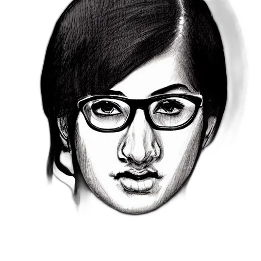 face, mask, staff, pencil sketch transparent PNG cut-out