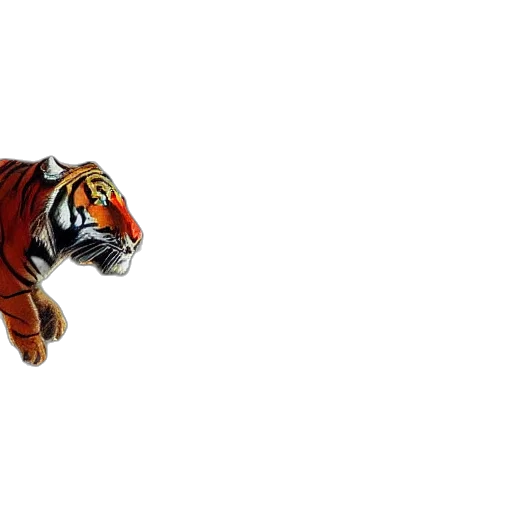 animal, creature, 3d render, photorealistic transparent PNG cut-out