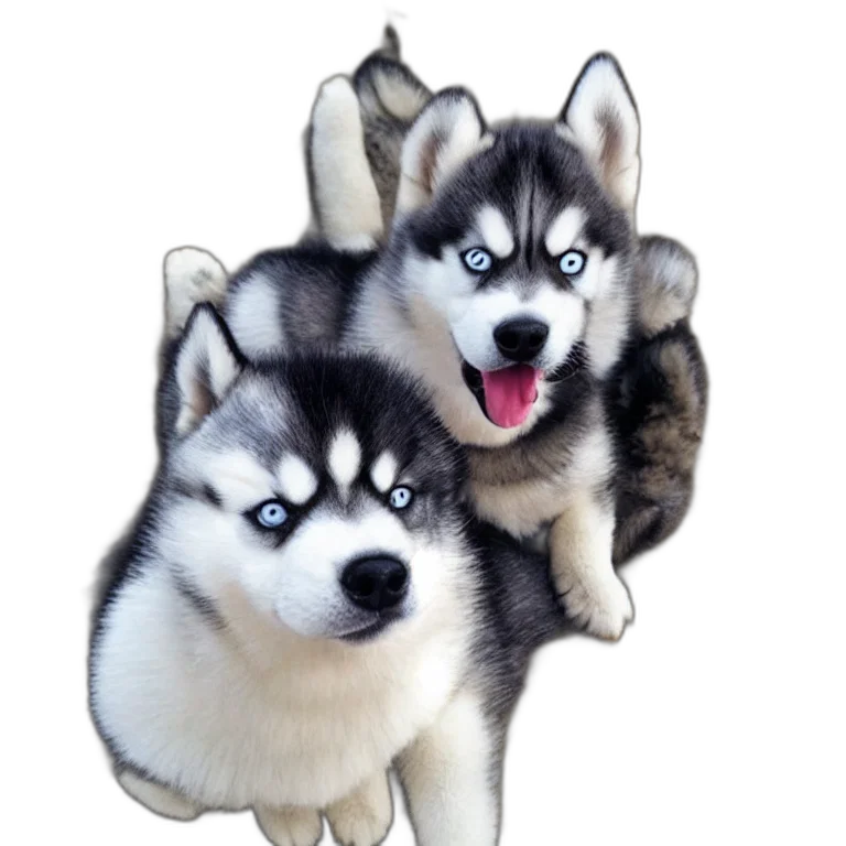 animal, photorealistic, 3d render, pixel art transparent PNG cut-out