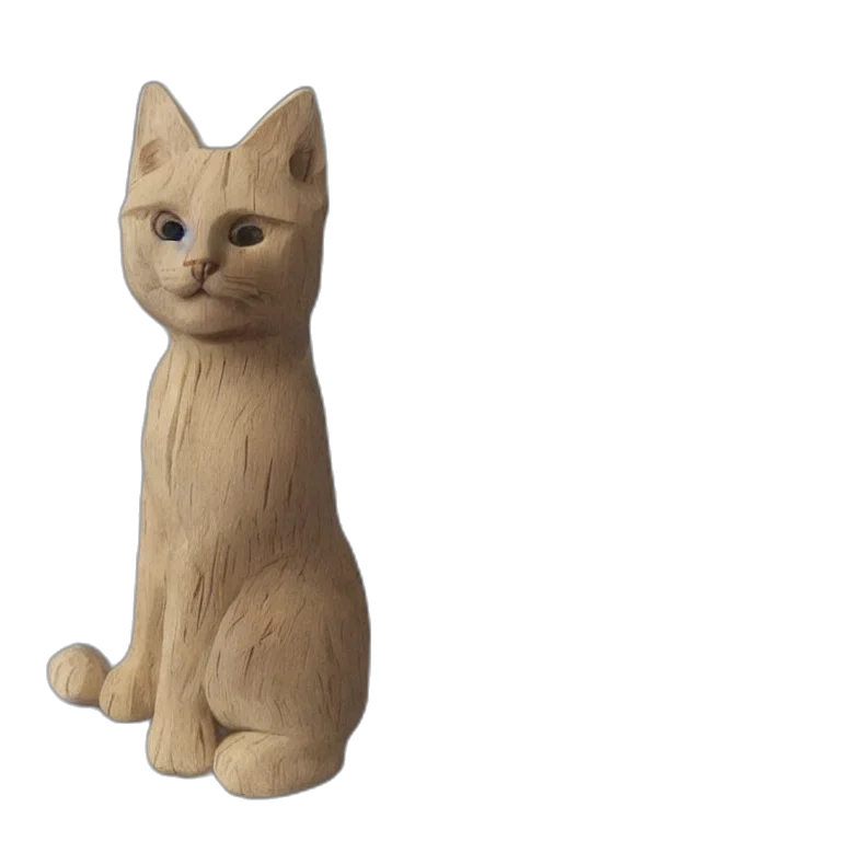 animal, staff, 3d render, photorealistic transparent PNG cut-out