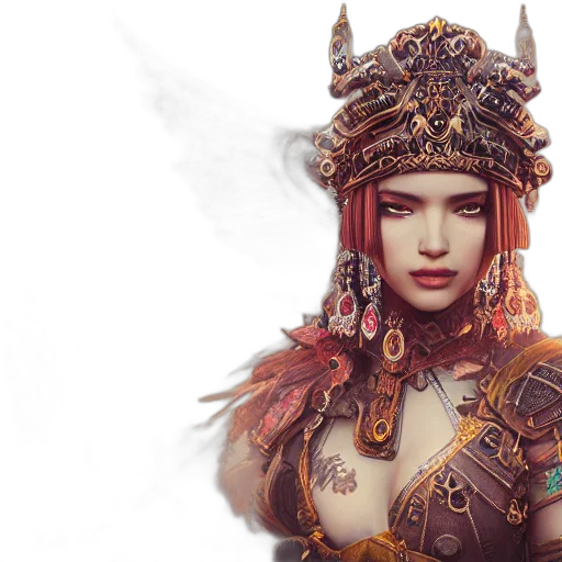 jewelry, fantasy art, concept art, photorealistic transparent PNG cut-out