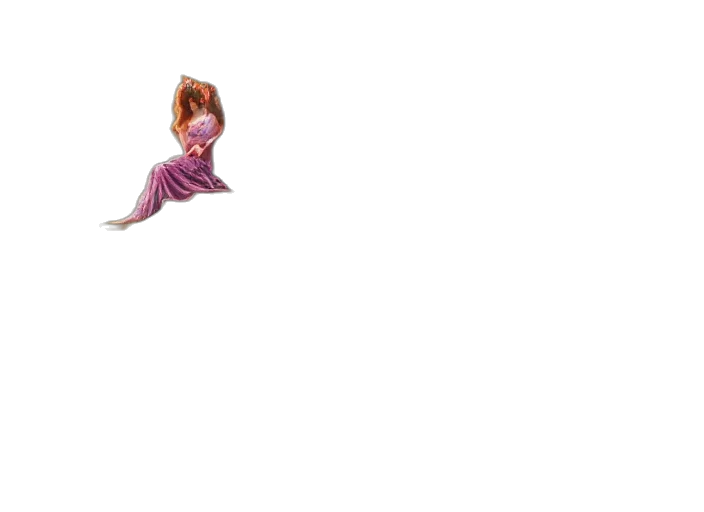 dress, creature, hair, staff transparent PNG cut-out