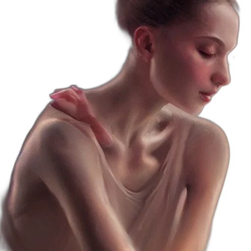 jewelry, dress, face, hair transparent PNG cut-out