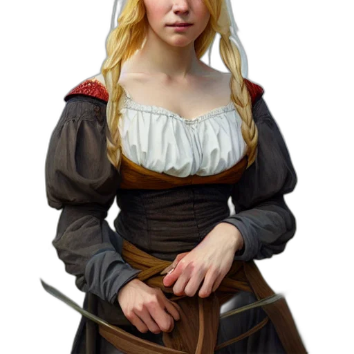 staff, face, dress, sword transparent PNG cut-out