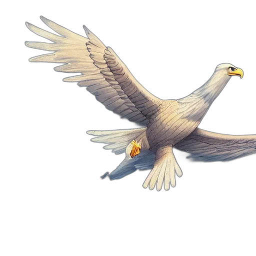 animal, staff, concept art, 3d render transparent PNG cut-out