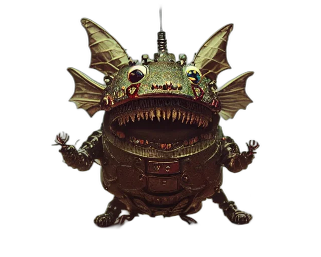robot, creature, dragon, mask transparent PNG cut-out