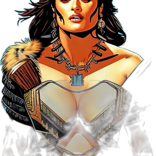 jewelry, comic book art, concept art, fantasy art transparent PNG cut-out