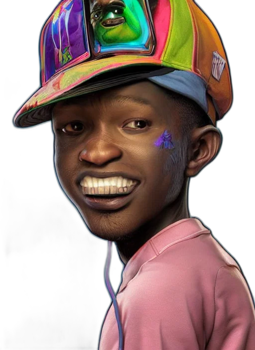 hat, face, creature, animal transparent PNG cut-out