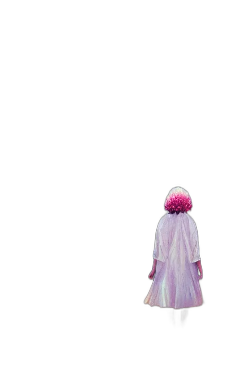 dress, crown, hat, staff transparent PNG cut-out