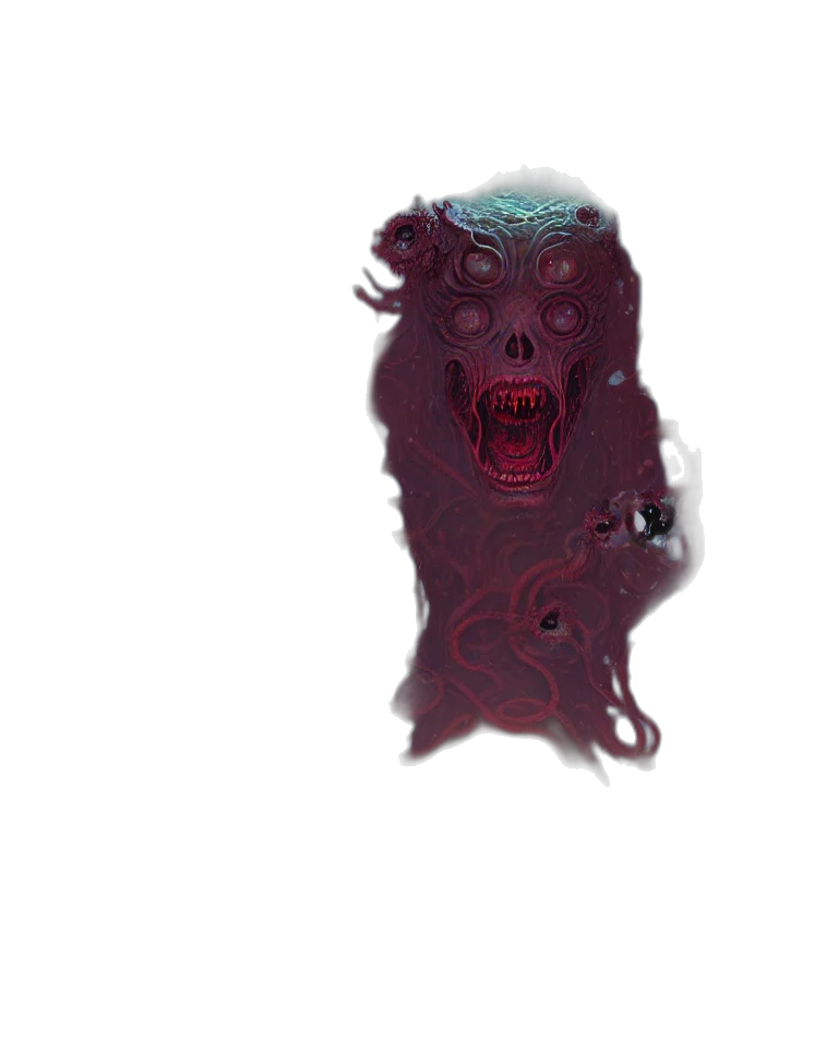 creature, mask, animal, face transparent PNG cut-out