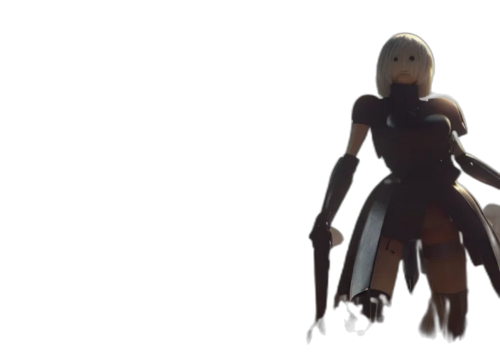 sword, robot, weapon, staff transparent PNG cut-out